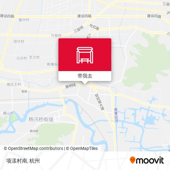 项漾村南地图