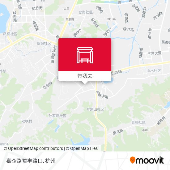 嘉企路裕丰路口地图