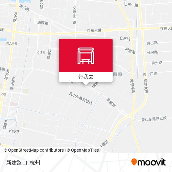 新建路口地图