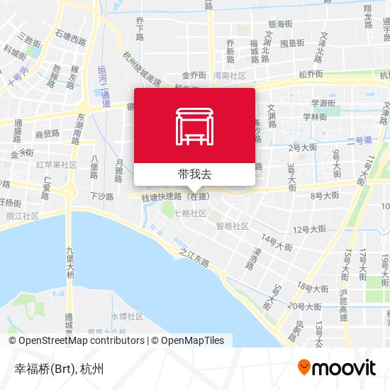 幸福桥(Brt)地图