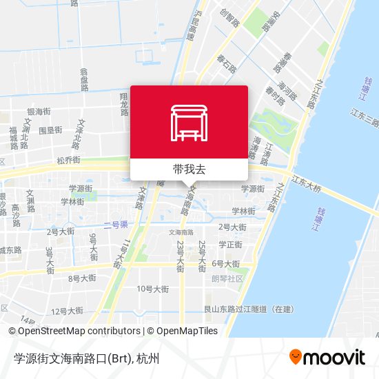 学源街文海南路口(Brt)地图