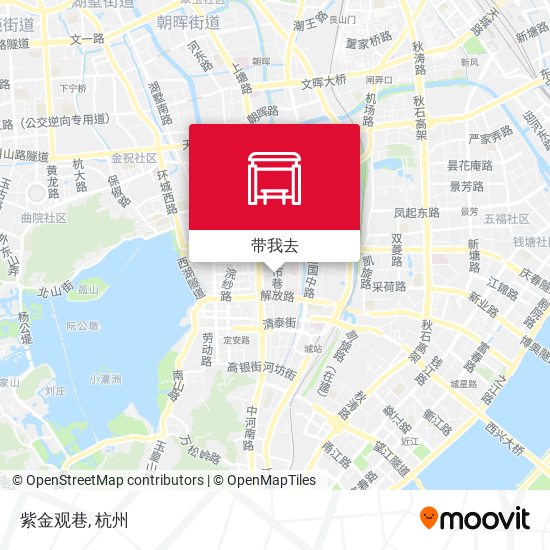 紫金观巷地图