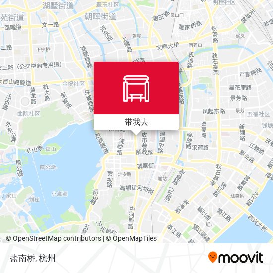 盐南桥地图