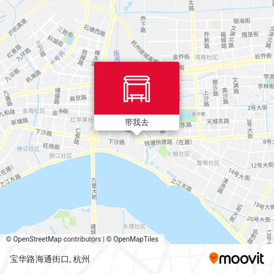 宝华路海通街口地图