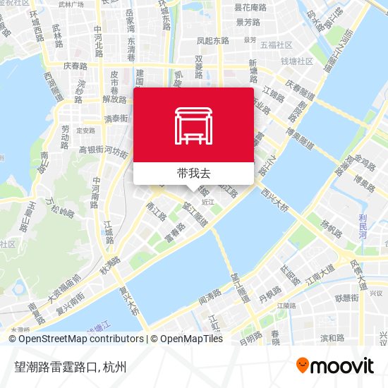 望潮路雷霆路口地图