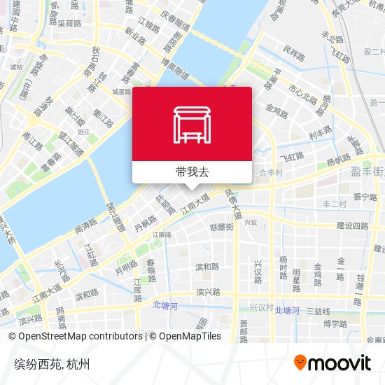 缤纷西苑地图