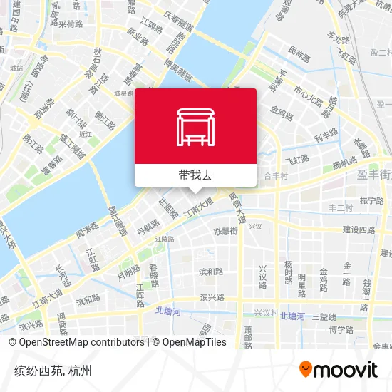 缤纷西苑地图