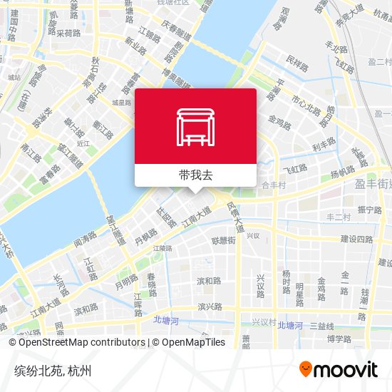 缤纷北苑地图