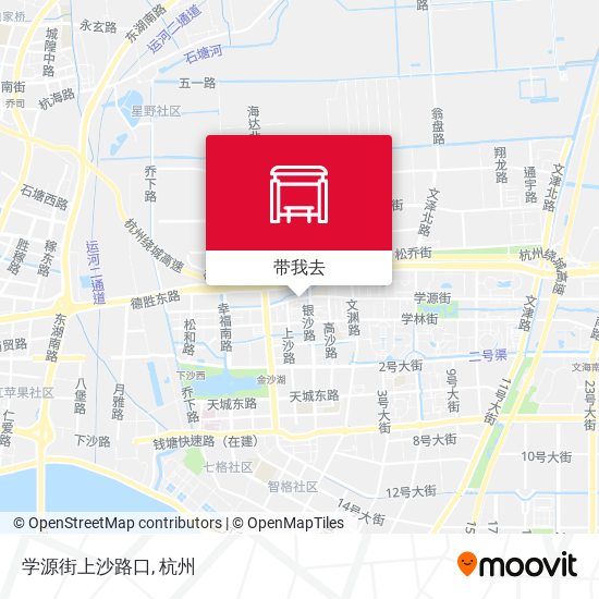学源街上沙路口地图