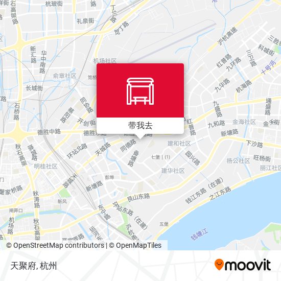 天聚府地图