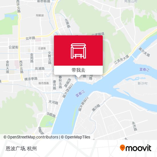 恩波广场地图