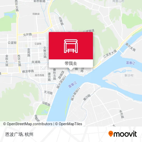 恩波广场地图