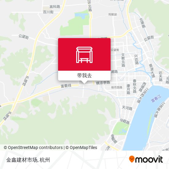 金鑫建材市场地图