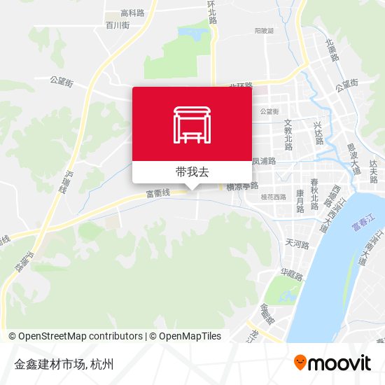 金鑫建材市场地图