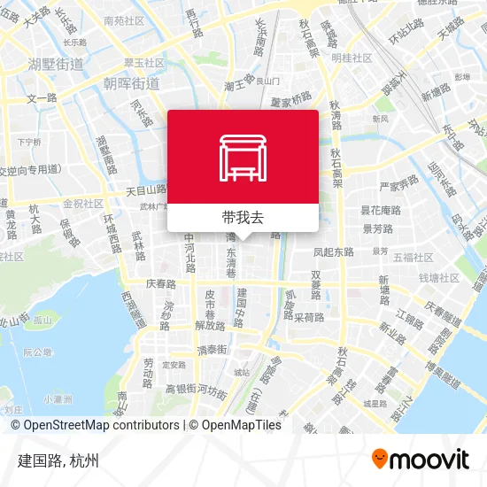 建国路地图