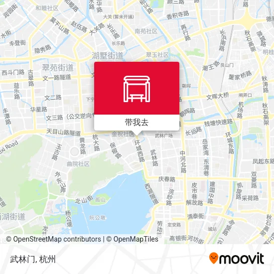 武林门地图