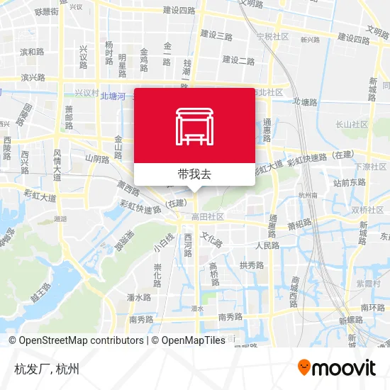 杭发厂地图