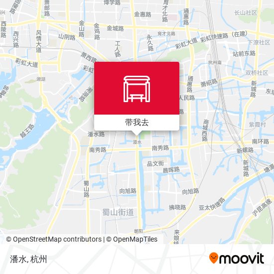 潘水地图