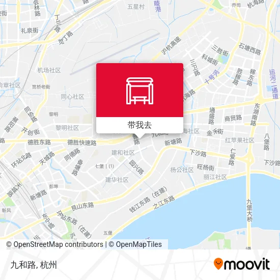 九和路地图