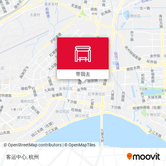 客运中心地图