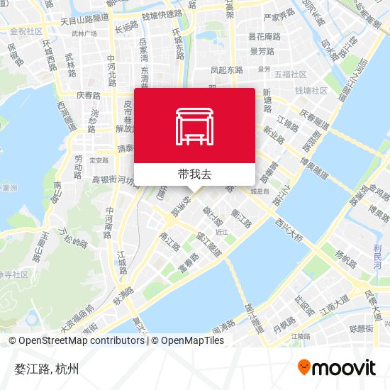婺江路地图