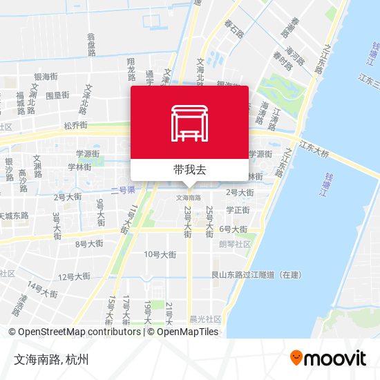 文海南路地图