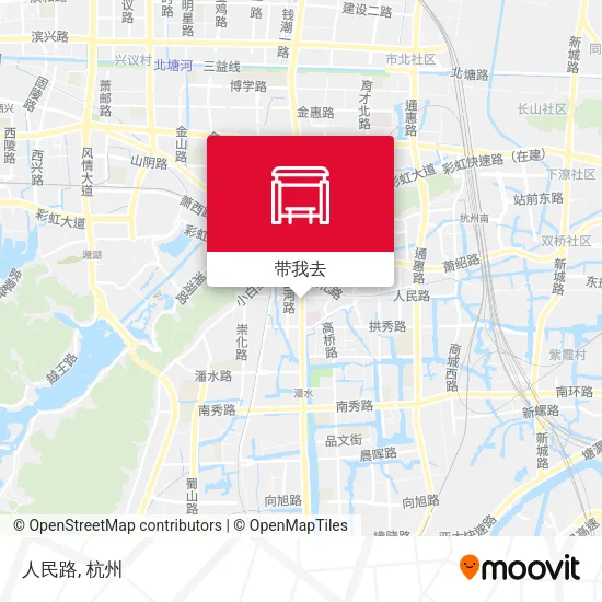 人民路地图