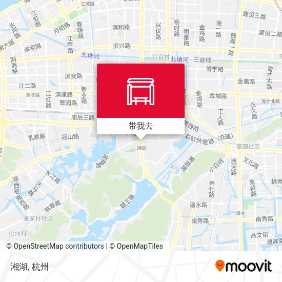 湘湖地图