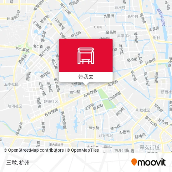 三墩地图