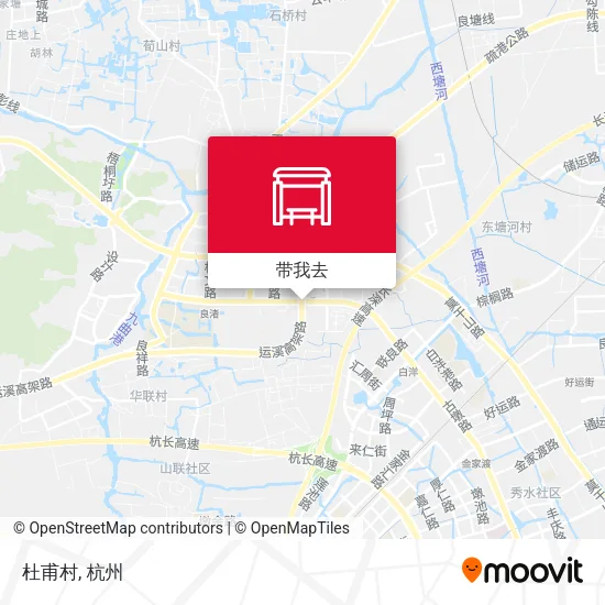 杜甫村地图