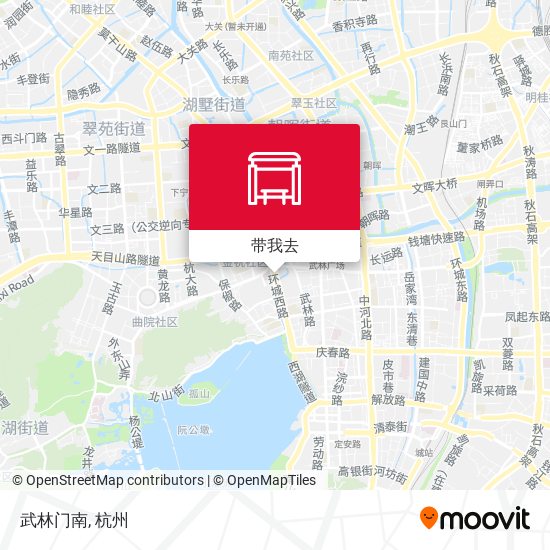 武林门南地图