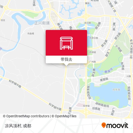 凉风顶村地图