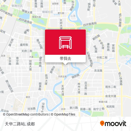 天华二路站地图