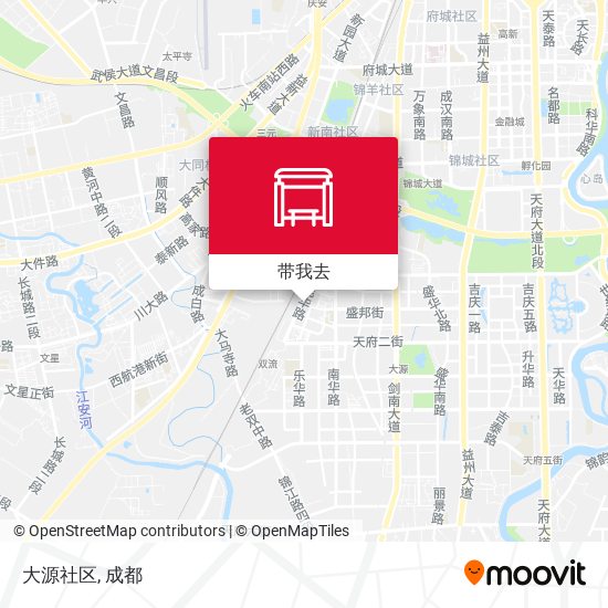 大源社区地图