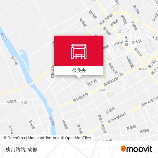 柳台路站地图