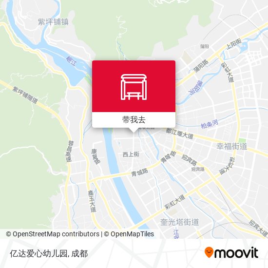 亿达爱心幼儿园地图