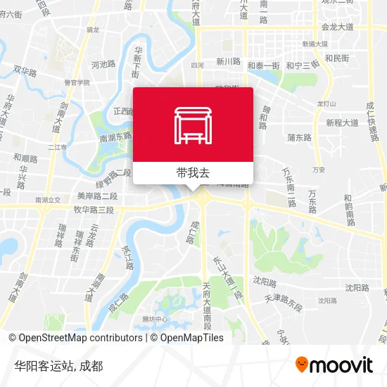 华阳客运站地图