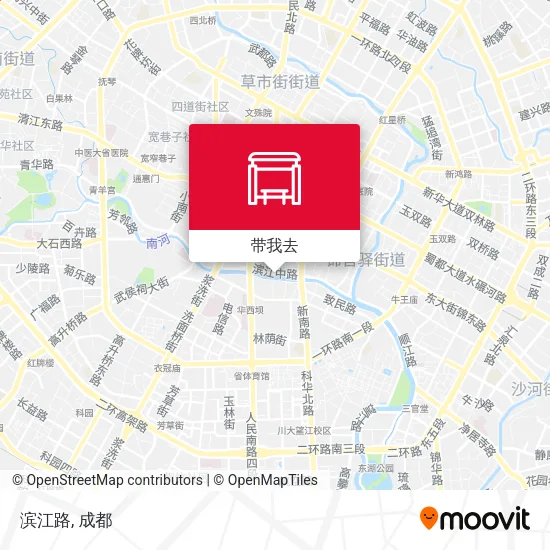 滨江路地图