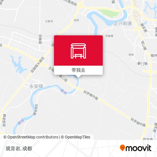 观音岩地图