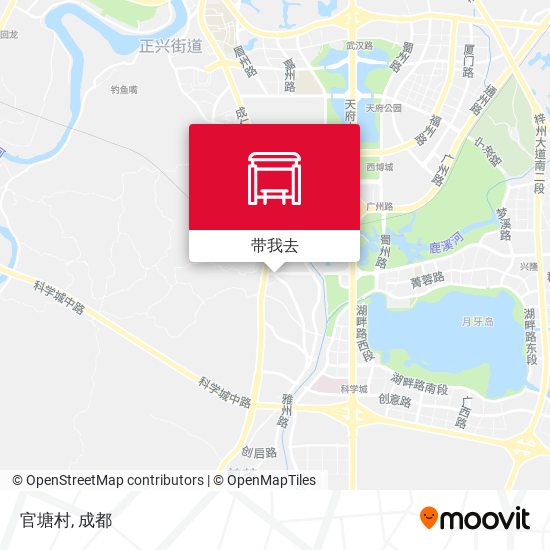 官塘村地图