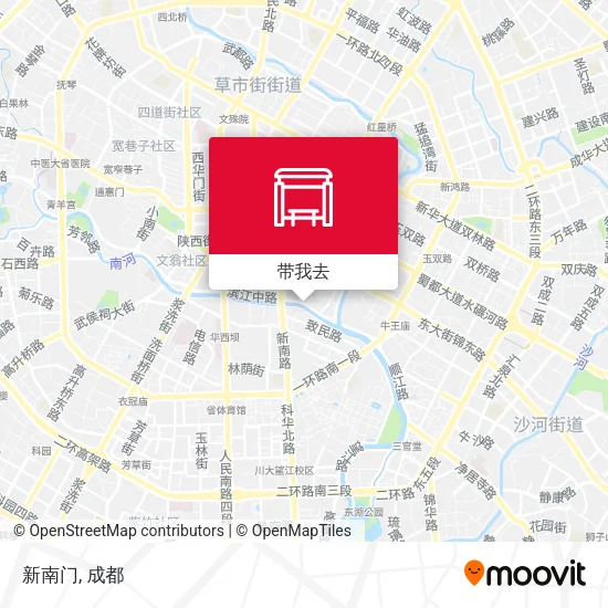 新南门地图