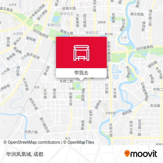 华润凤凰城地图