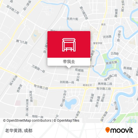 老华黄路地图