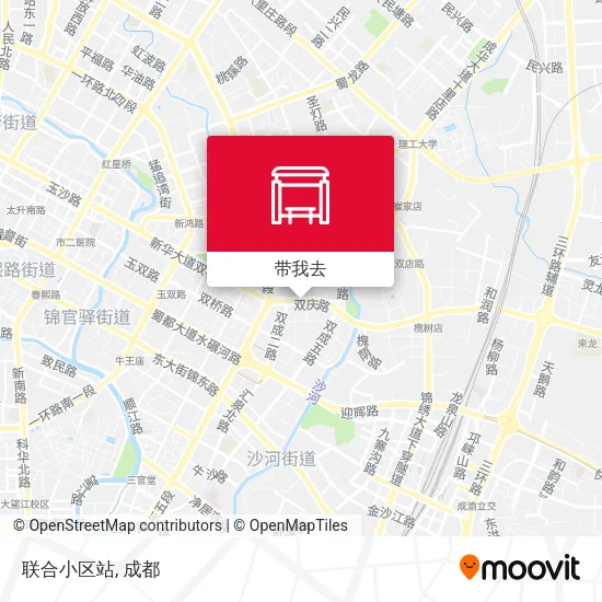 联合小区站地图