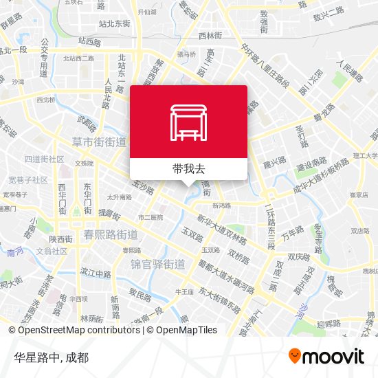 华星路中地图