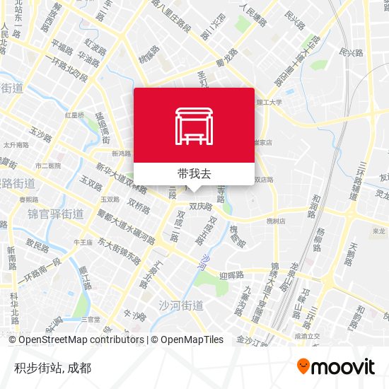 积步街站地图
