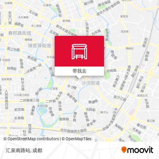 汇泉南路站地图