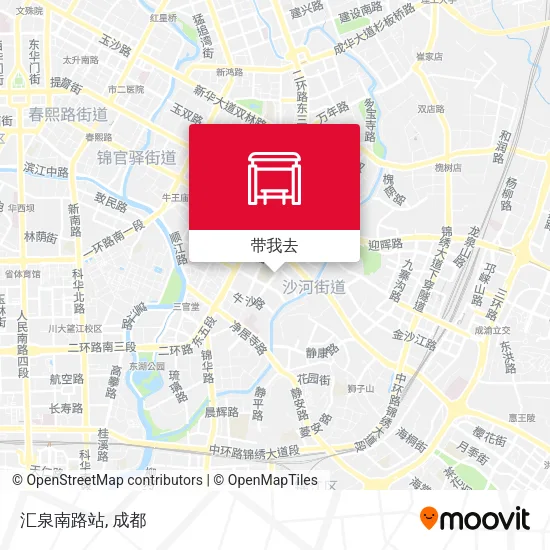 汇泉南路站地图