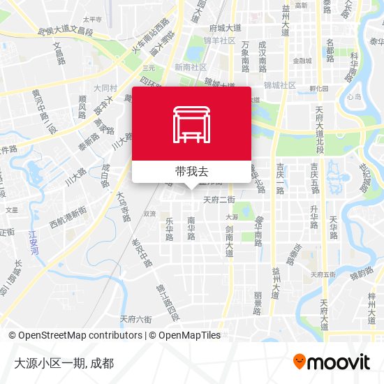 大源小区一期地图