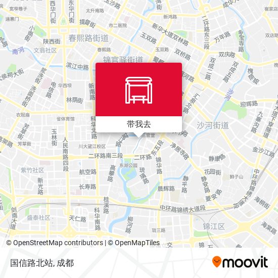 国信路北站地图